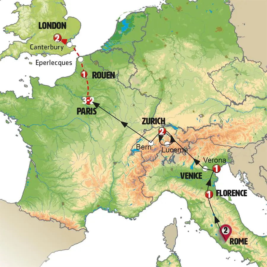 EUROPE TOUR 9N/10D